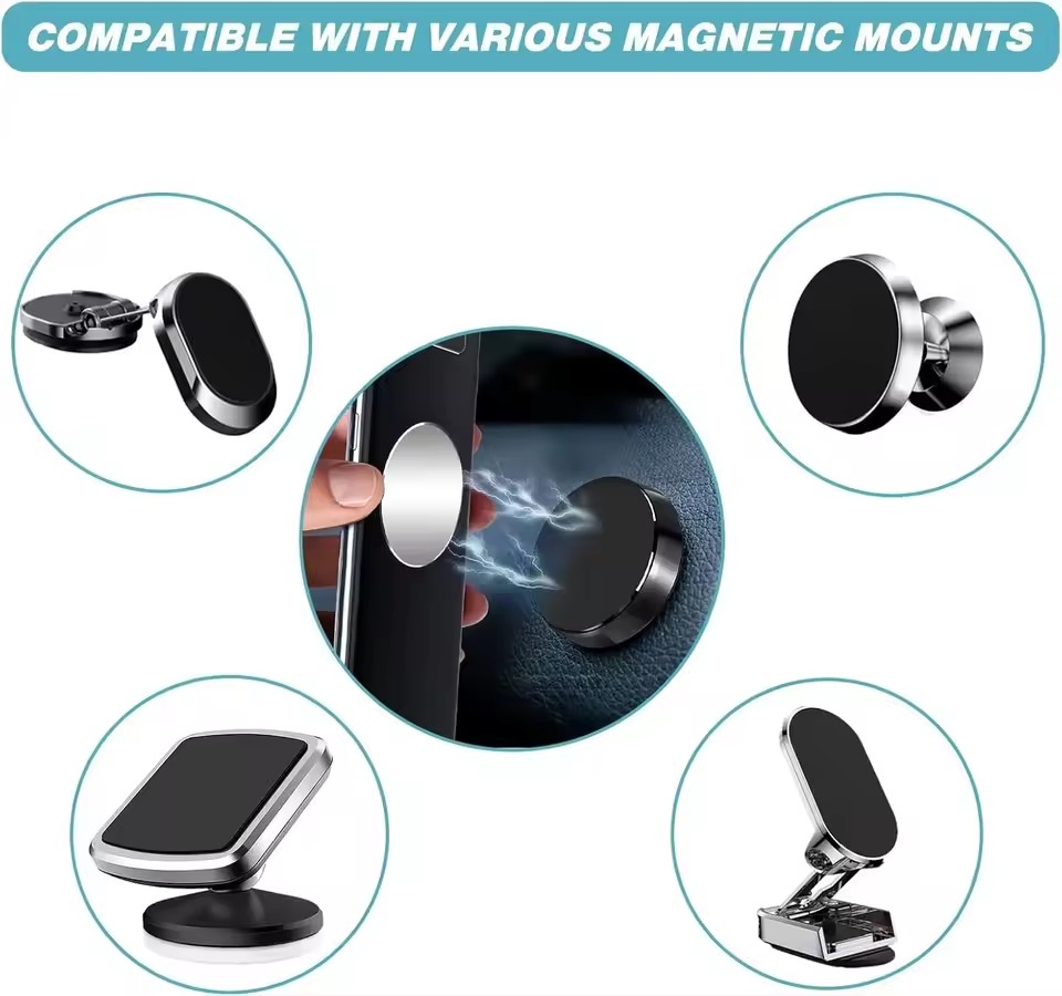1/50Pcs Magnetic Metal Plate F - огляд і ціна Phone Stands