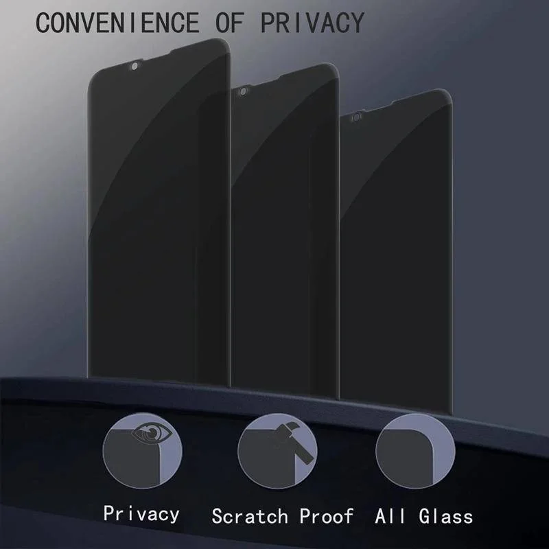 2pcs for Pou Anti-spy Tempered - огляд і ціна Anti Spy Privacy Glass Case