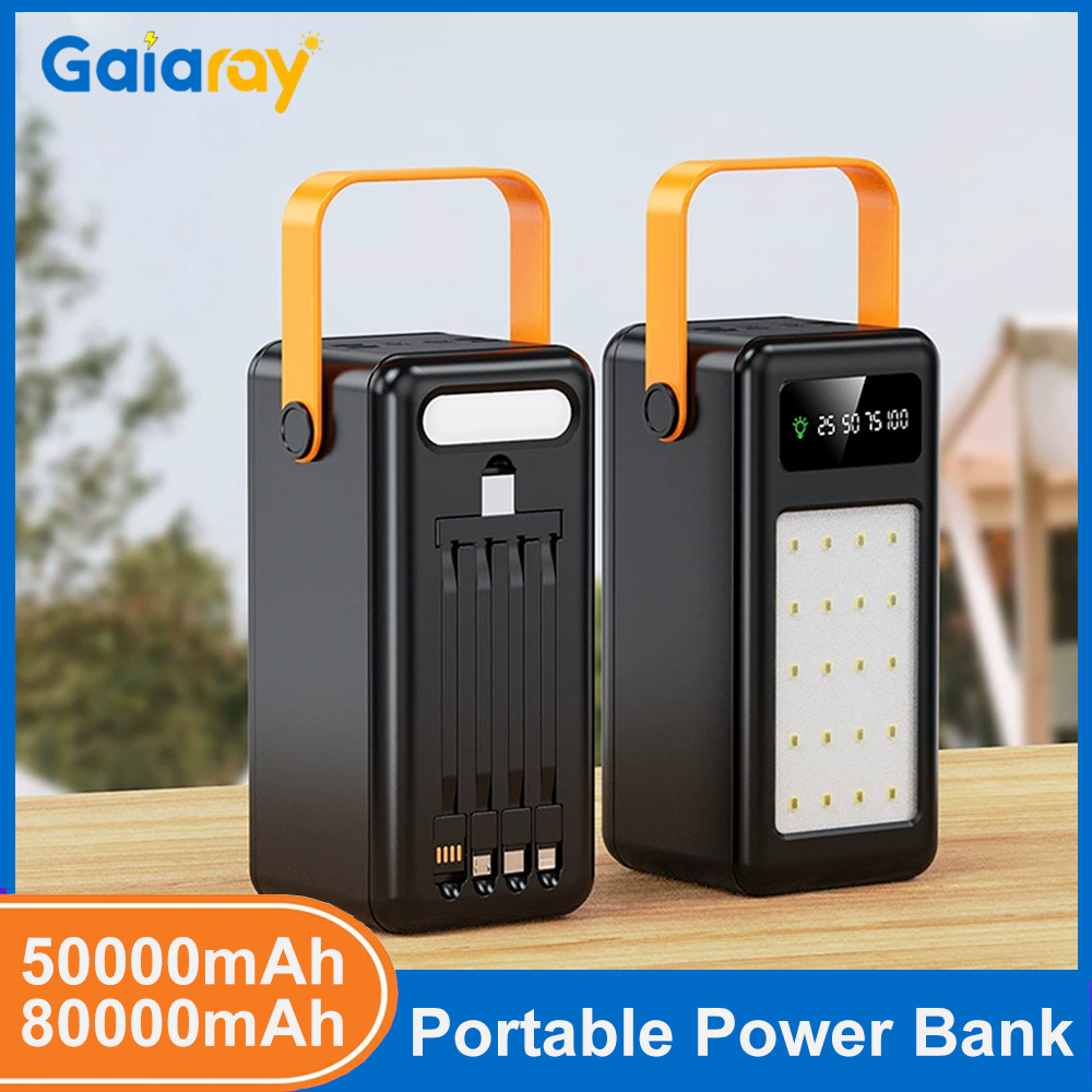 50000mAh 80000mAh Portable Pow - огляд і ціна Power Banks