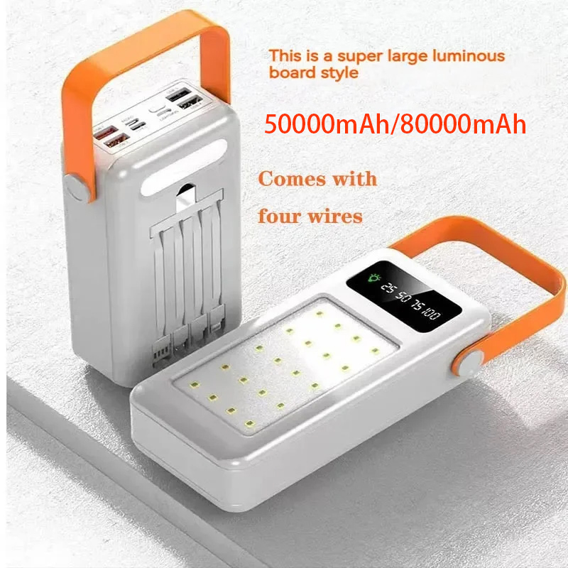50000mAh 80000mAh Portable Pow - огляд і ціна Power Banks