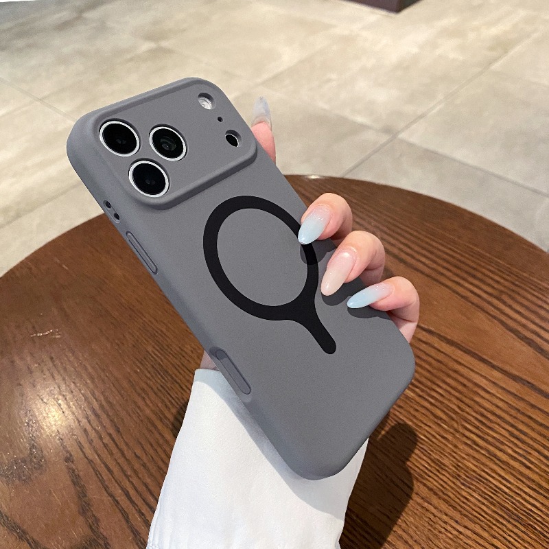 Luxury Smooth Liquid Silicone  - огляд і ціна Liquid Silicone Magnetic Phone Case