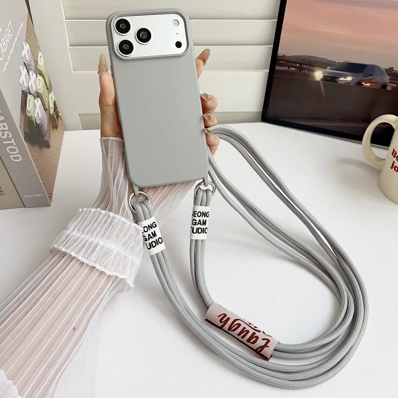 Original Lanyard Case For iPho - огляд і ціна Crossbody Lanyard Neck Strap Case