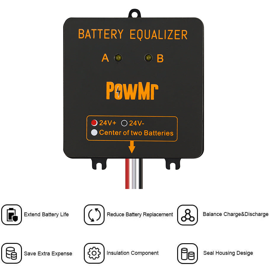 PowMr BE24 Battery Equalizer 2 - огляд і ціна Power Banks