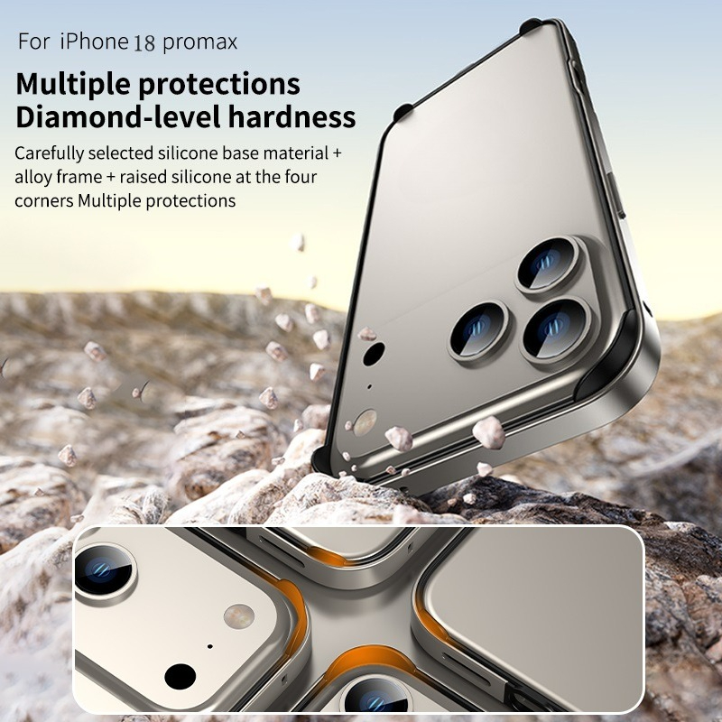 Hybrid Silicone Frame Aluminum - огляд і ціна Metal Bumper Aluminum Frame Case