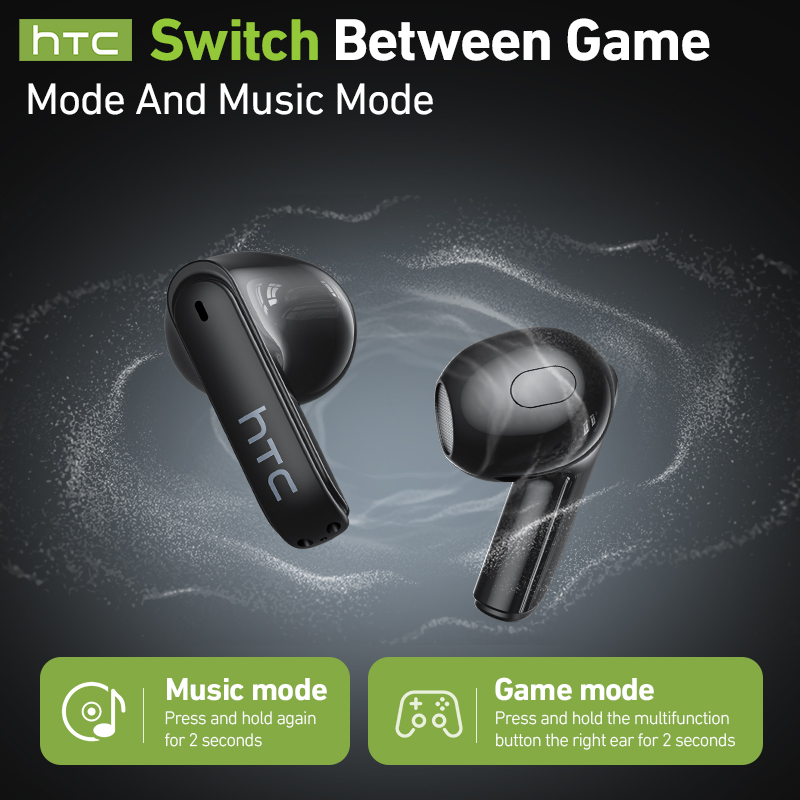 hTC Wireless Gaming Earbuds LC - огляд і ціна Earphones
