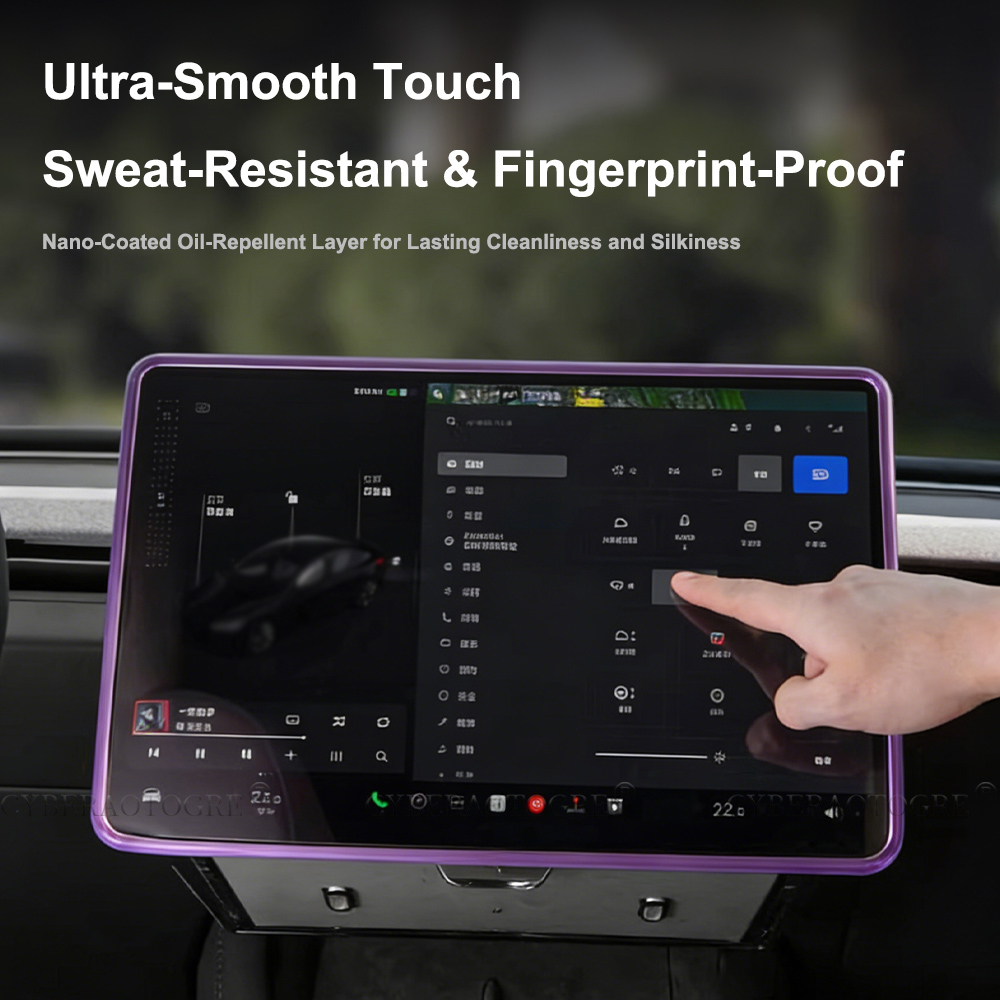 For Tesla Model Y Juniper 2026 - огляд і ціна Matte Anti Glare Screen Protector